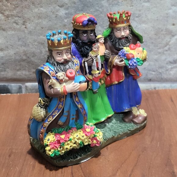 International Santa Claus Collection The Three Kings Nicaragua Figurine 1993 - Picture 7 of 10